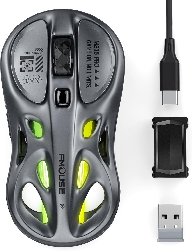 Silver Star Gaming Mouse Grey