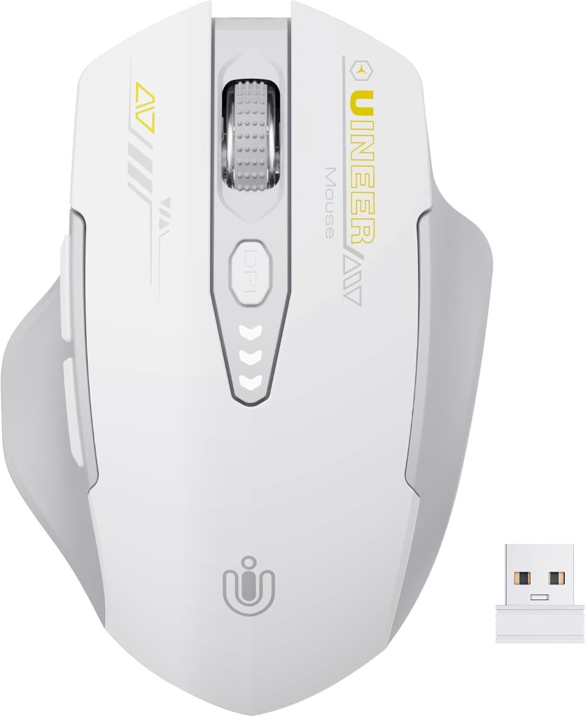 Bluetooth Multi-Device Wireless Mouse - White