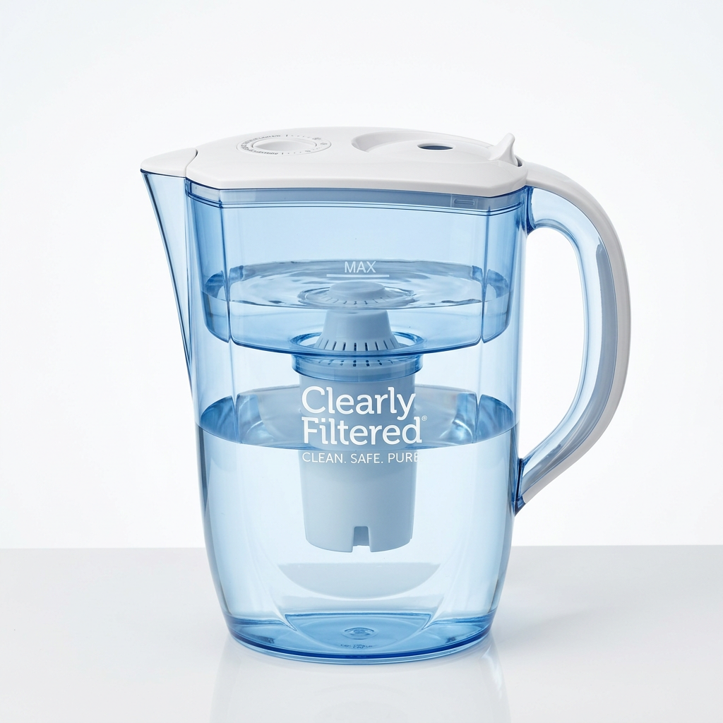 Clearly Filtered Water Pitcher