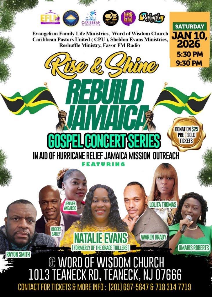 Rise & Shine - Rebuild Jamaica Gospel Concert Series