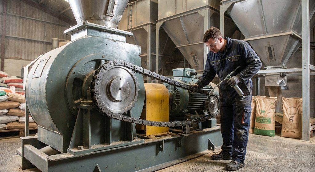 Feed Mill Doubles Chain Life, Reduces Maintenance