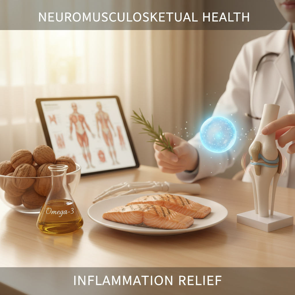 Omega 3: Un Aliado Esencial para la Salud Neuromusculoesquelética