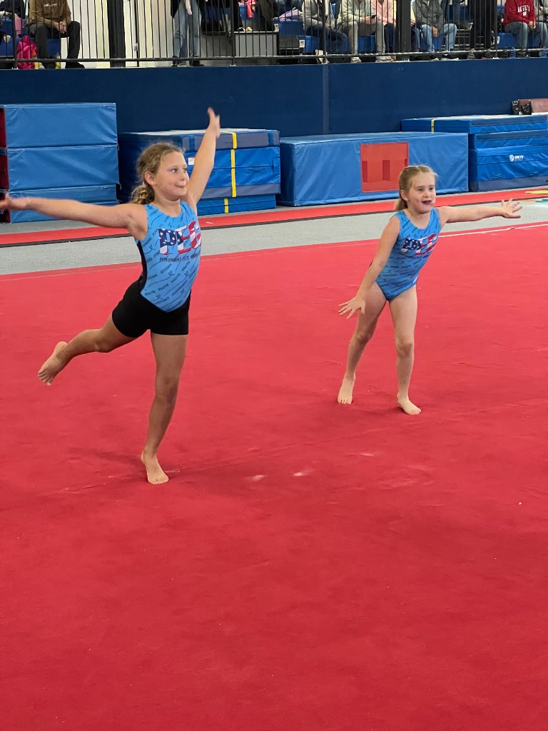Rec Showcase Gymnasts