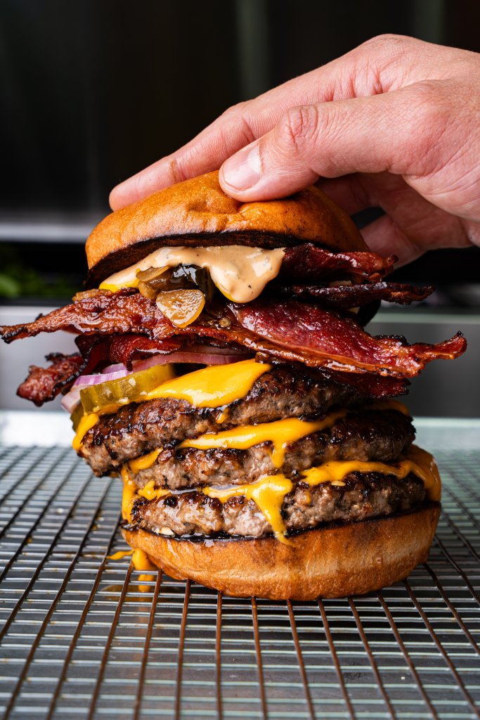 Smash Burger Stack