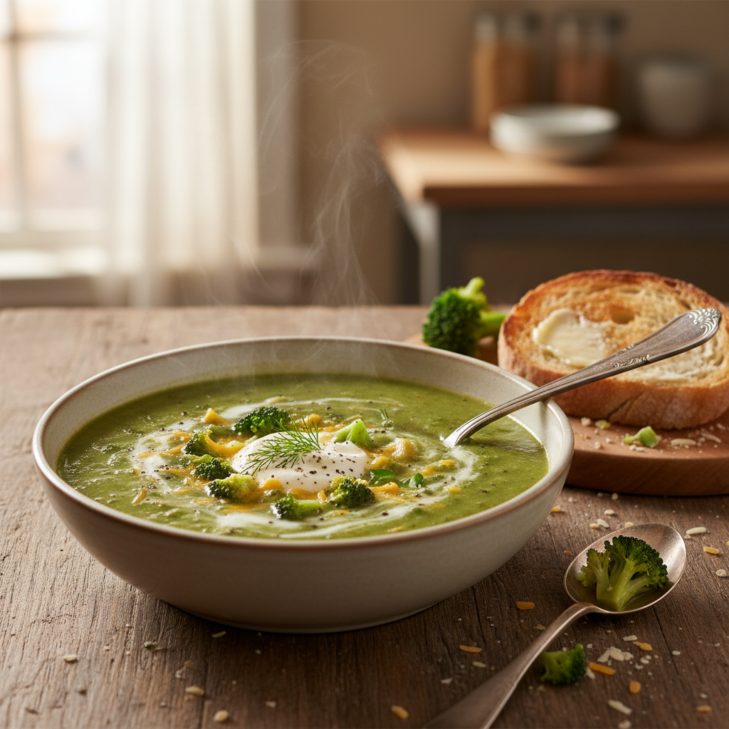 Creamy Broccoli Soup Delight