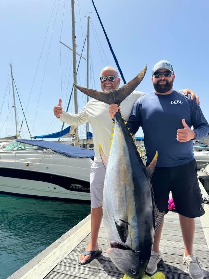 William Scott from Indianapolis, IN - verified 5-star customer catch photo, deep sea fishing charter review Cabo San Lucas with Cabo Fishing Charters Pros