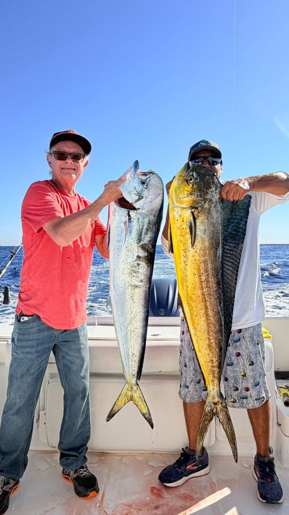 Richard Anderson from Portland, OR - verified 5-star customer catch photo, deep sea fishing charter review Cabo San Lucas with Cabo Fishing Charters Pros