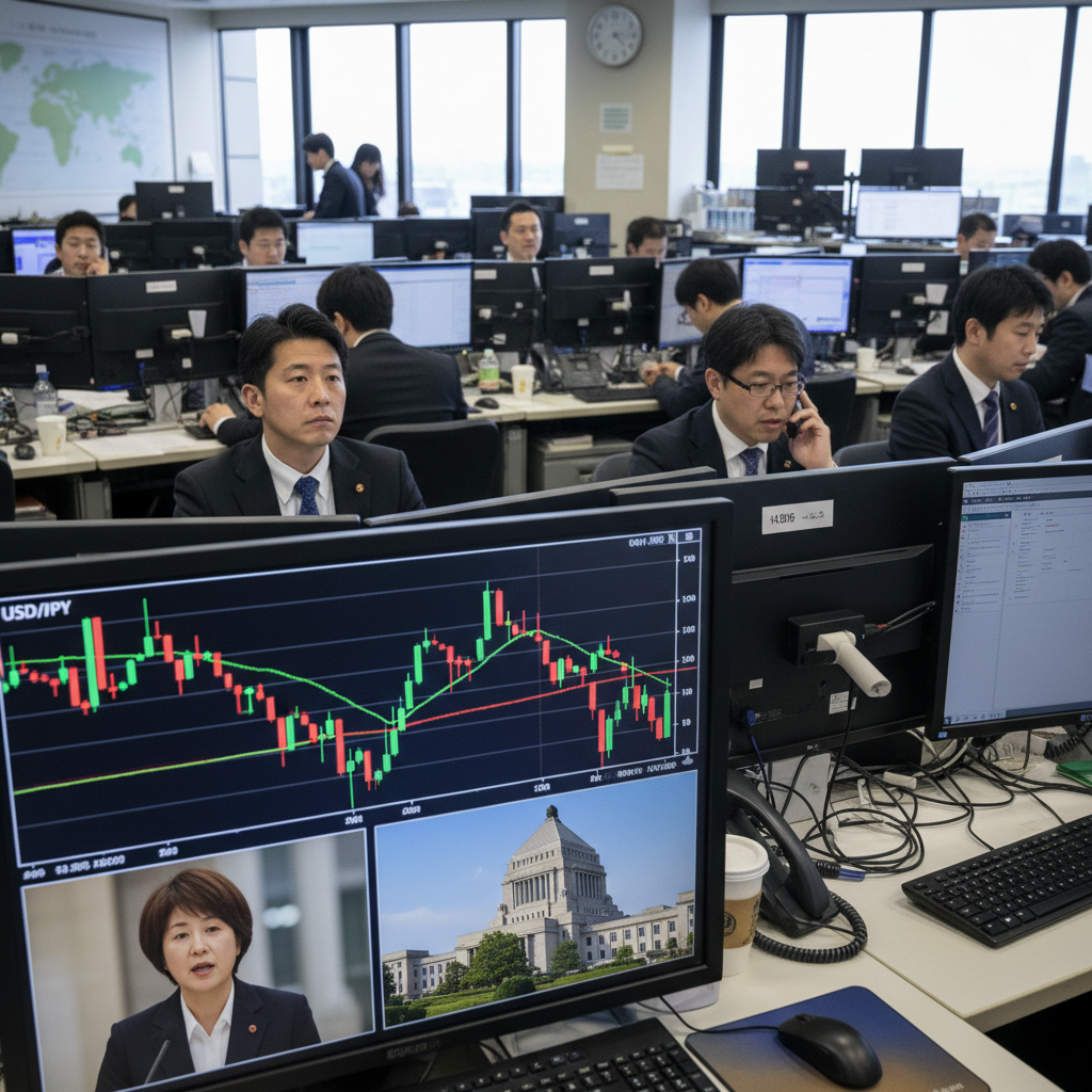 円急落、1年ぶり一時158円台　高市首相の衆院解散検討報道で