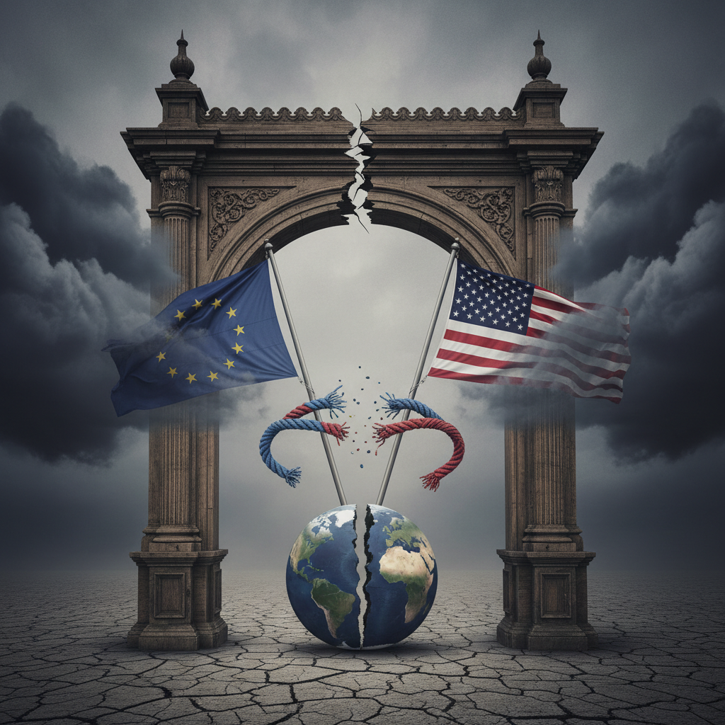 EU議会、アメリカとの貿易協定を一時停止　関税脅威に反発