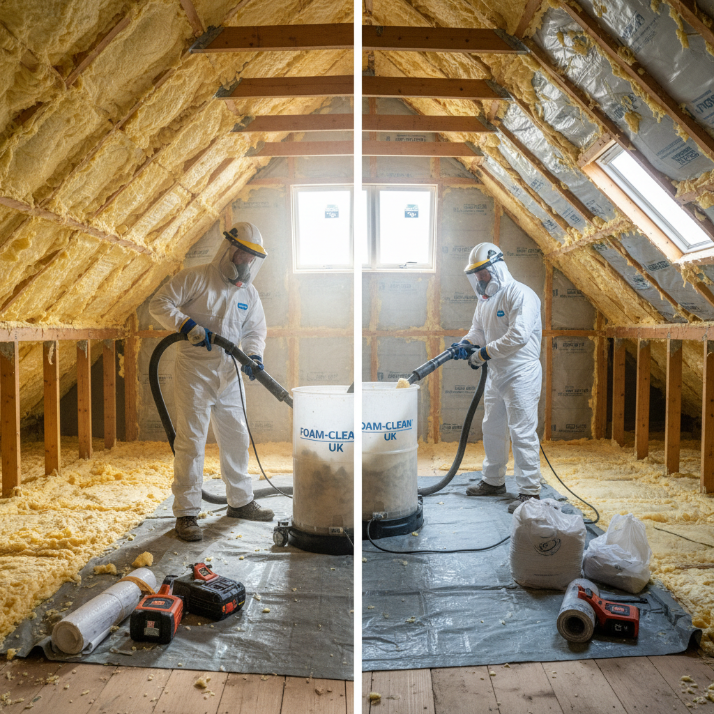 Spray Foam Removal Methods | UK Expert Guide 2026