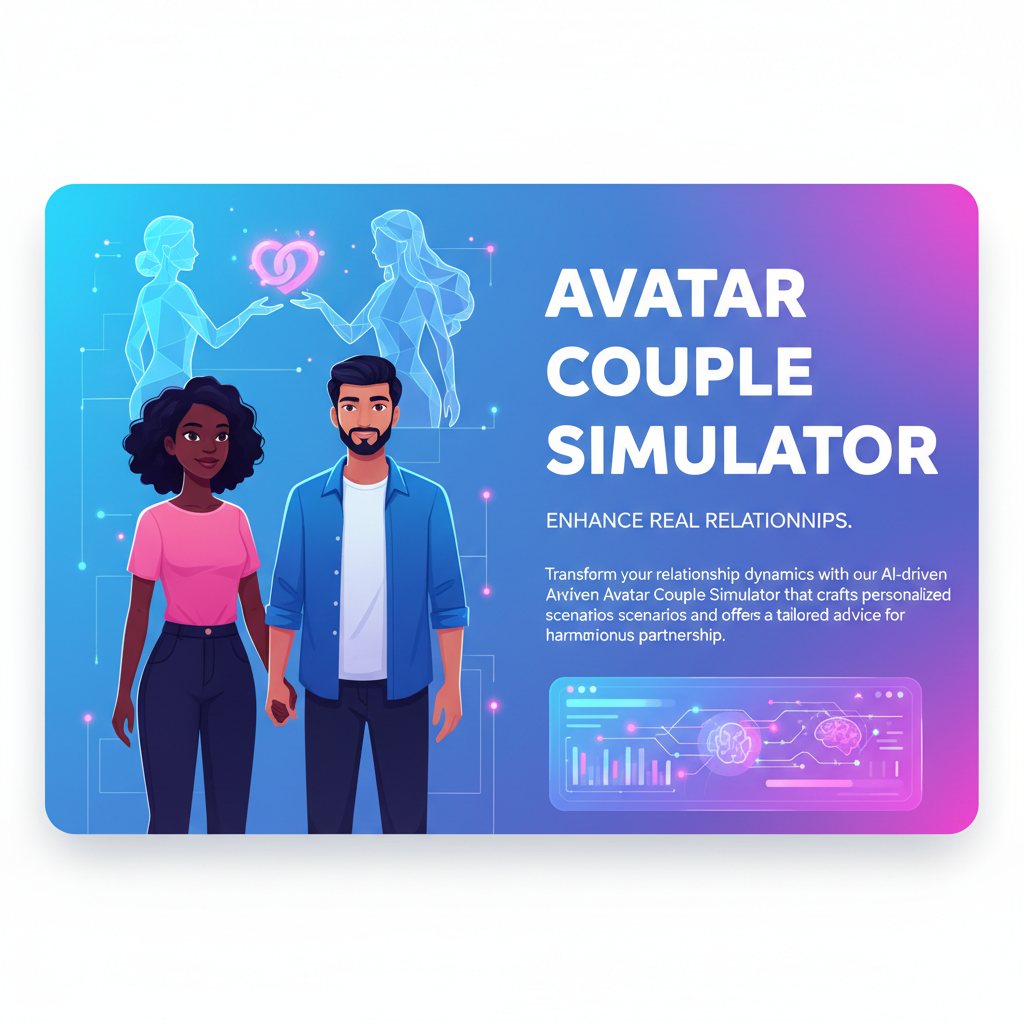 Avatar Couple Simulator: Enhance Real Relationships