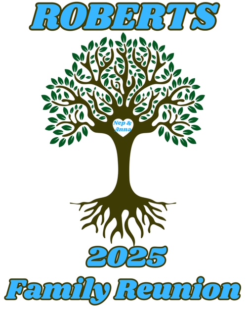 Roberts Family Reunion  T-Shirt Design