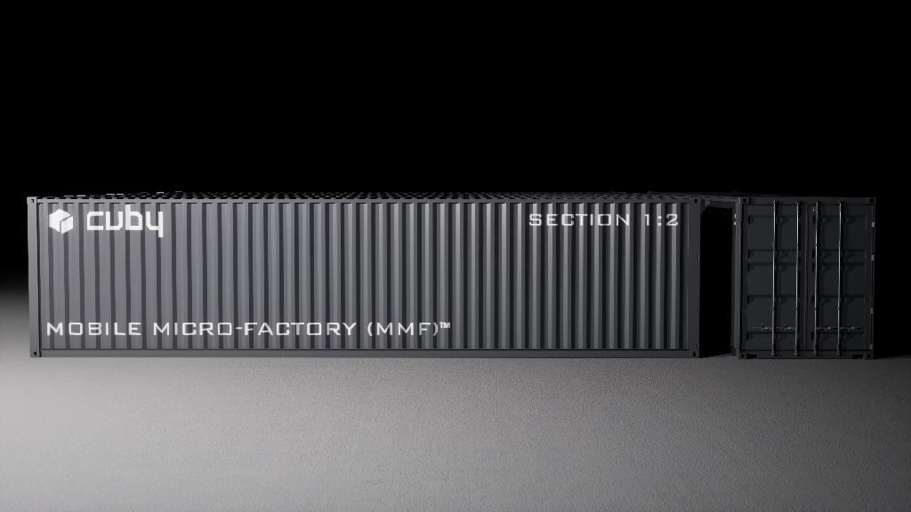 Mobile Micro-Factory Containers