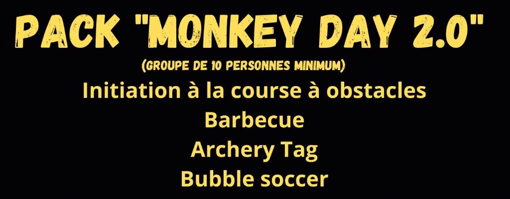 Pack « MONKEY DAY 2.0 »