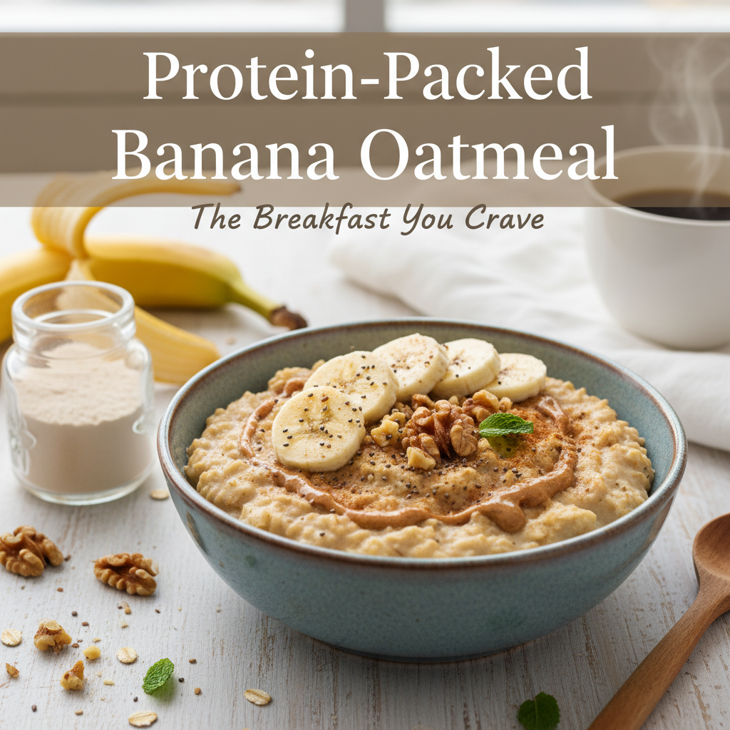 Protein-Packed Banana Oatmeal