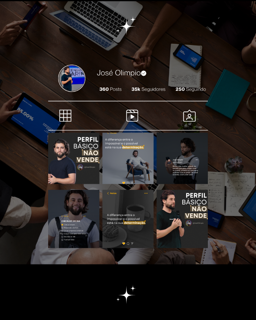 Dark Profissional - Template 6
