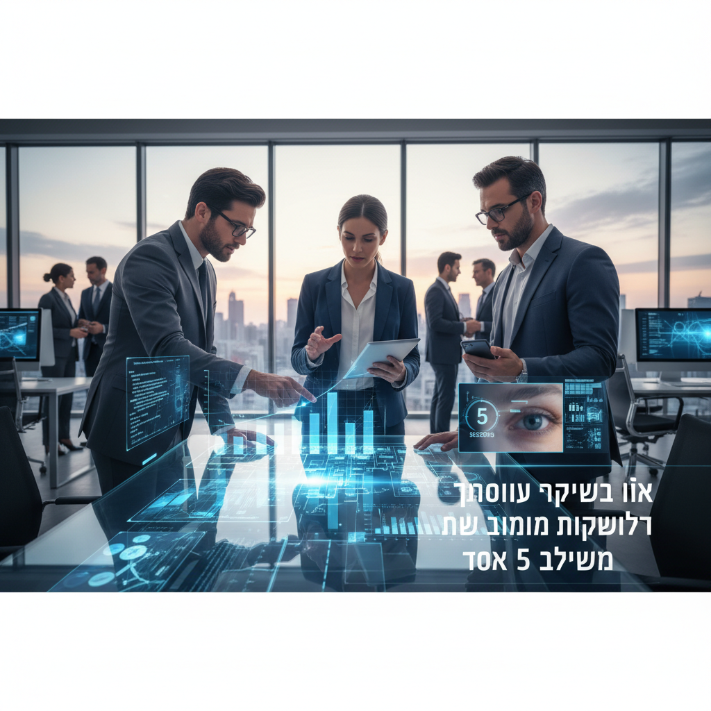 איך לקוח מחליט אם אתם מקצועיים תוך 5 שניות