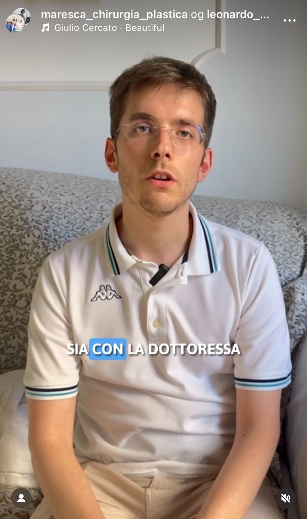 Testimonianza Paziente Testimonianza Paziente - Video testimonianza paziente Centro Maresca Corsaro