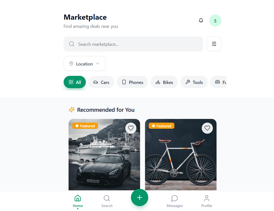 LocalTradr template preview