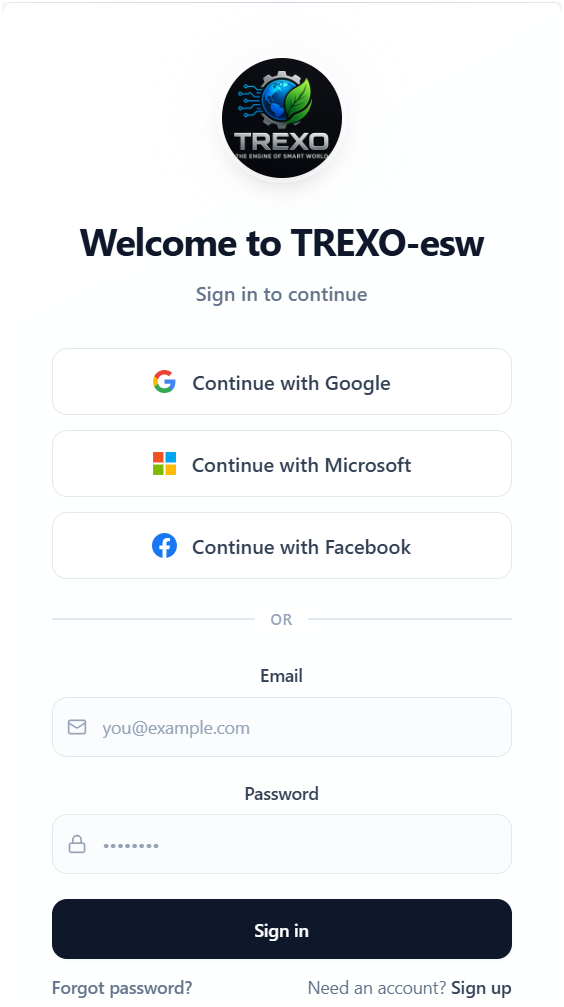 trexo template preview