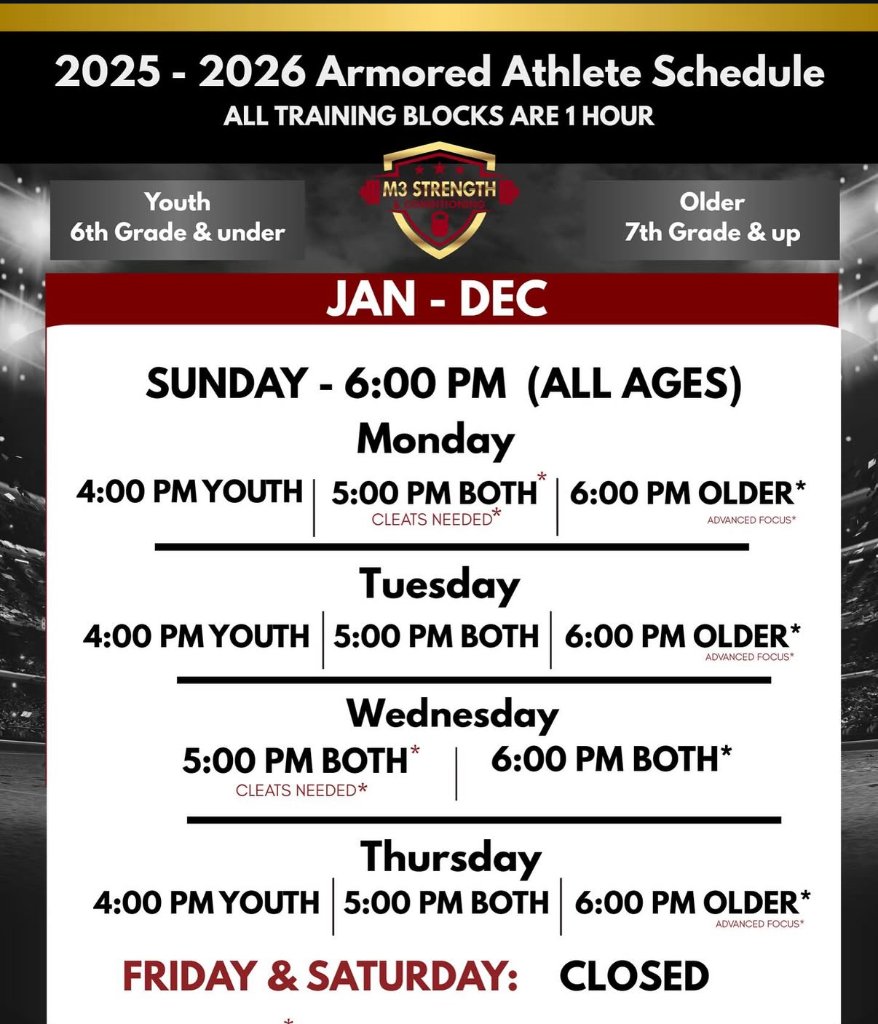 Armored Athletes Youth Development Program