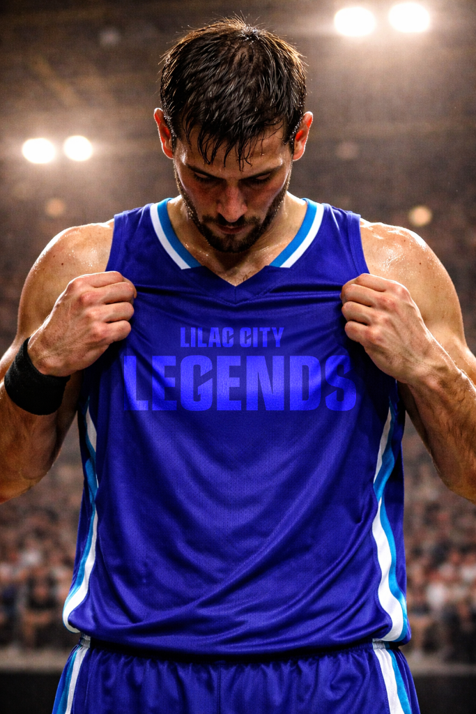 Basketball action