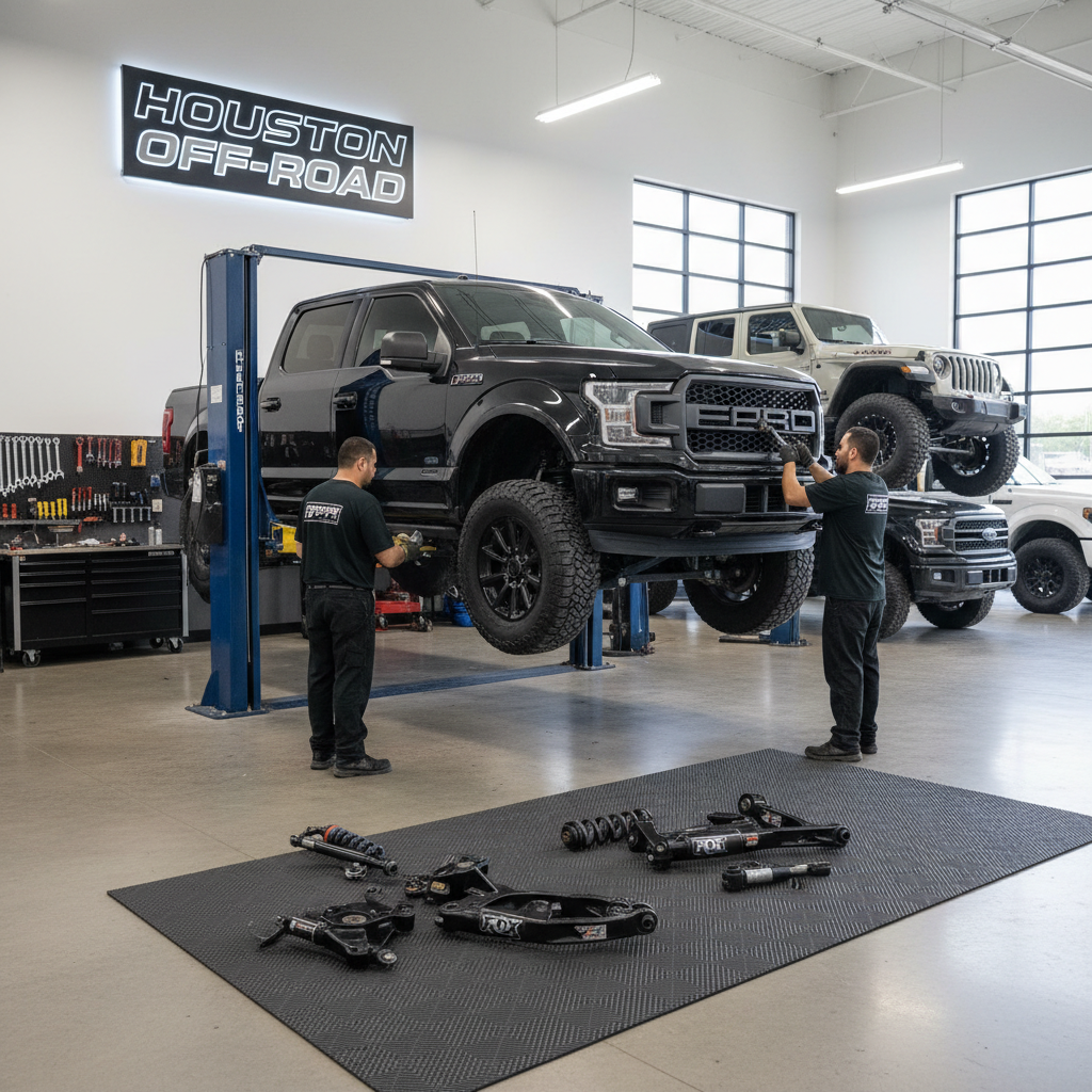 Lift Kit Installation in Humble