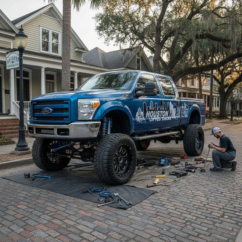 Lift Kit Installation example 1