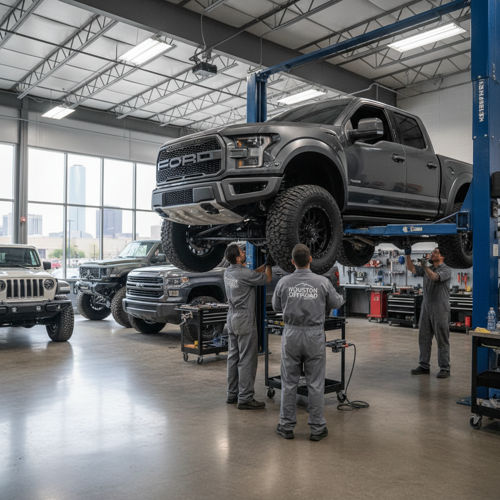 Lift Kit Installation in Pearland
