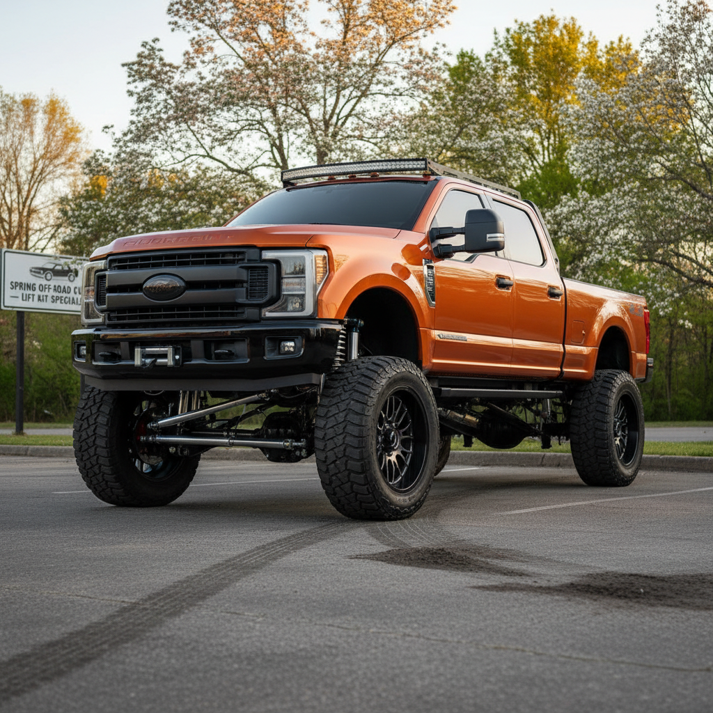 Lift Kit Installation example 1