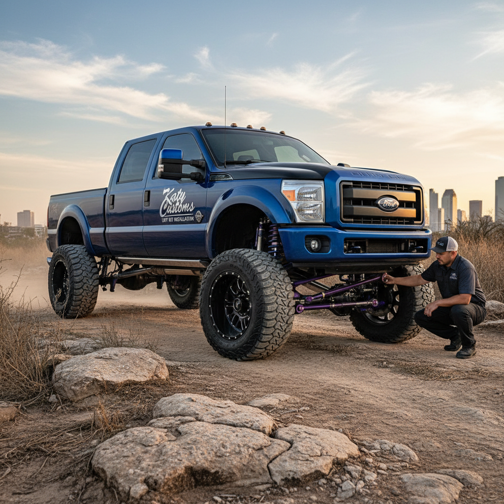 Lift Kit Installation example 1