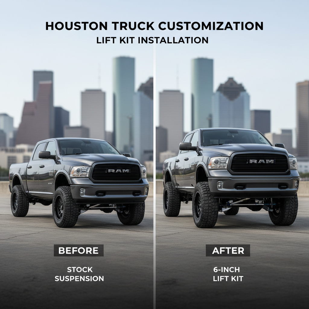 Lift Kit Installation example 2