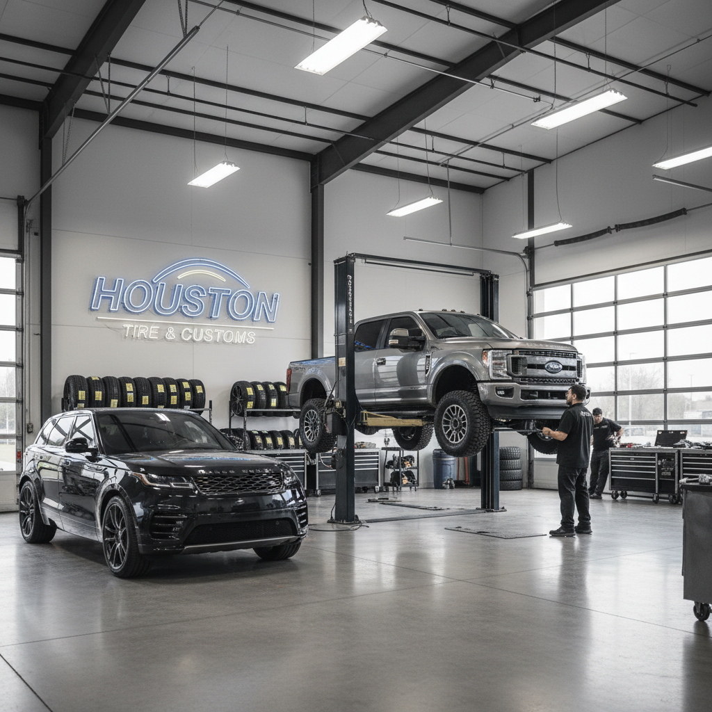 Tire Service in The Woodlands