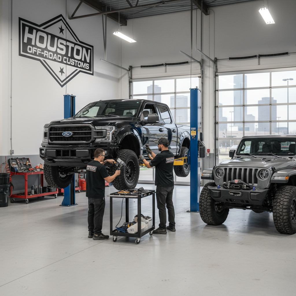 Lift Kit Installation in Katy