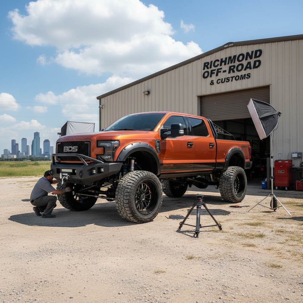 Lift Kit Installation example 1