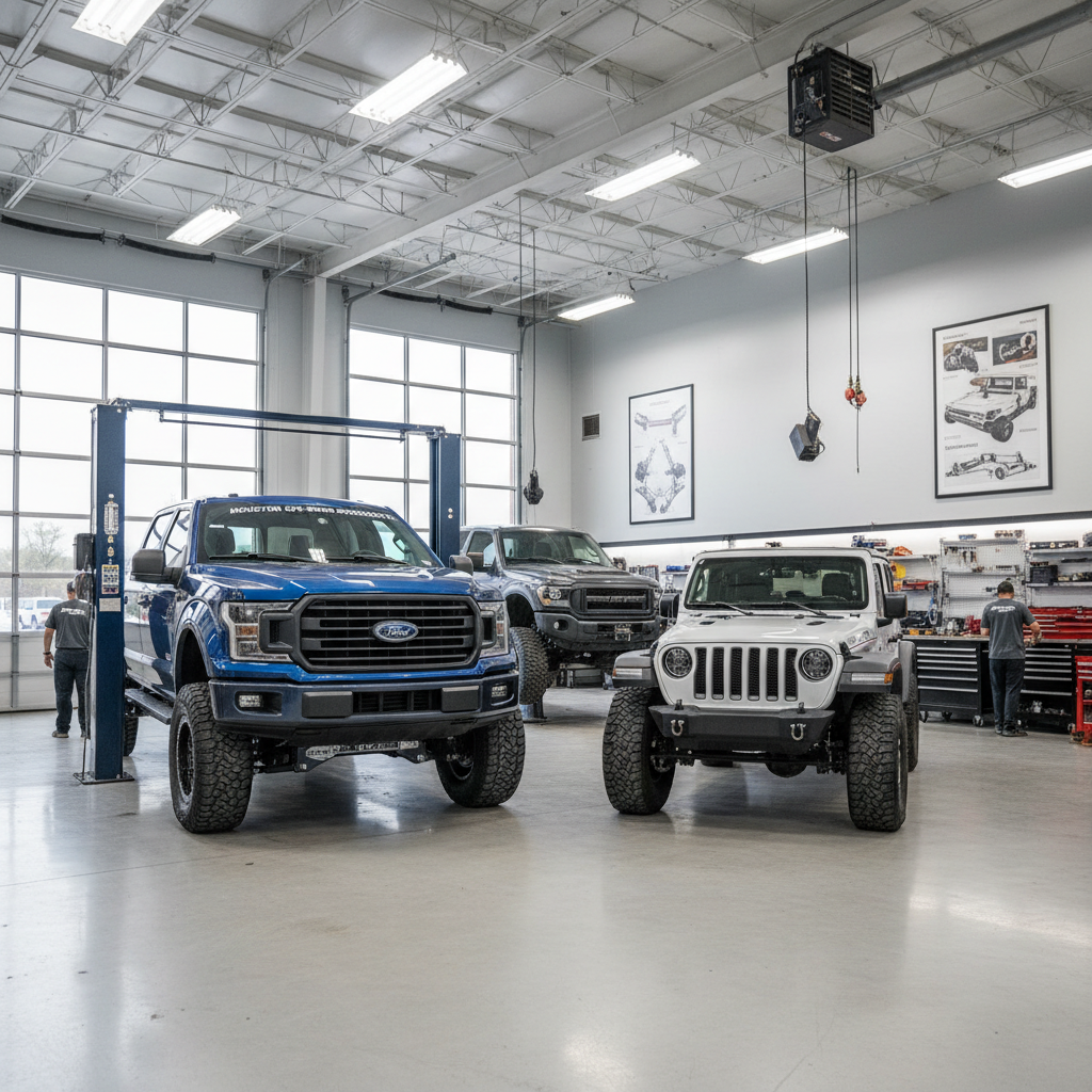 Suspension Upgrades in Memorial