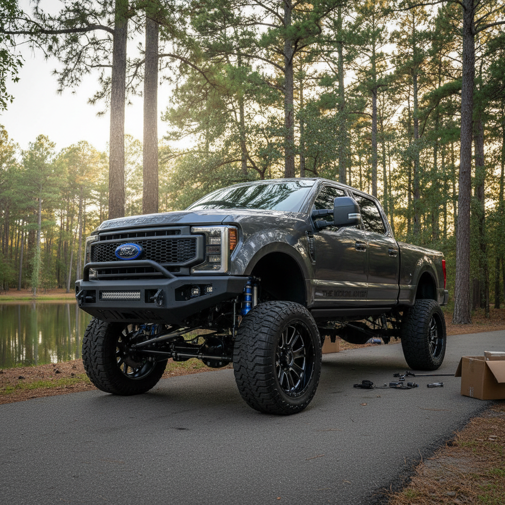 Lift Kit Installation example 1