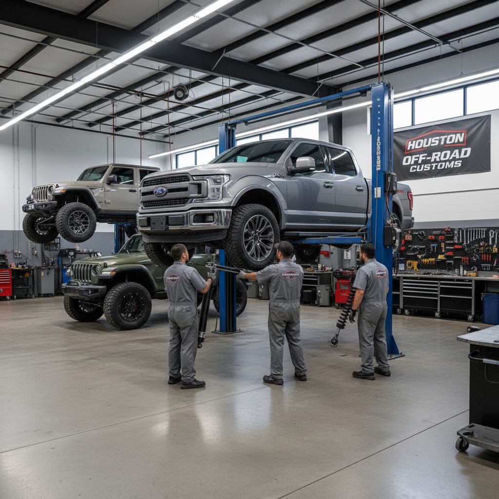 Lift Kit Installation in Spring