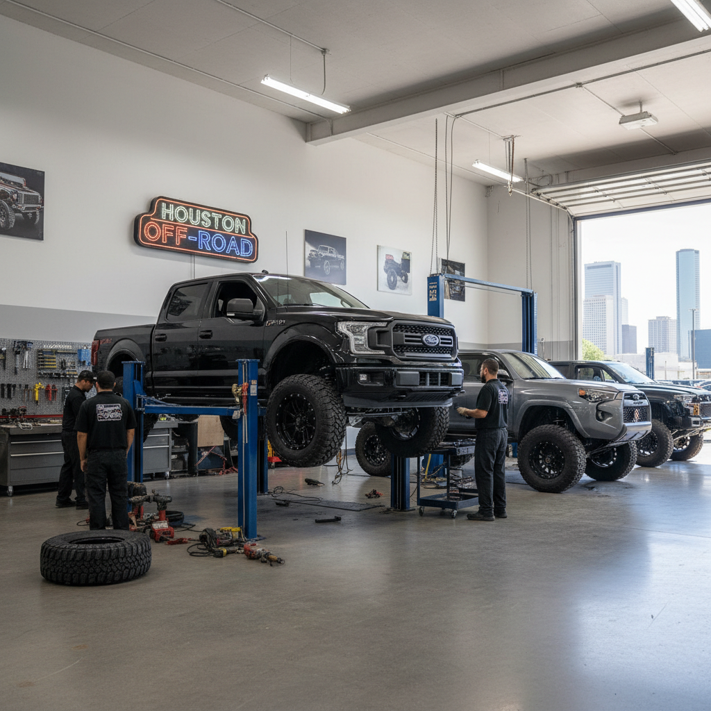 Lift Kit Installation in Conroe