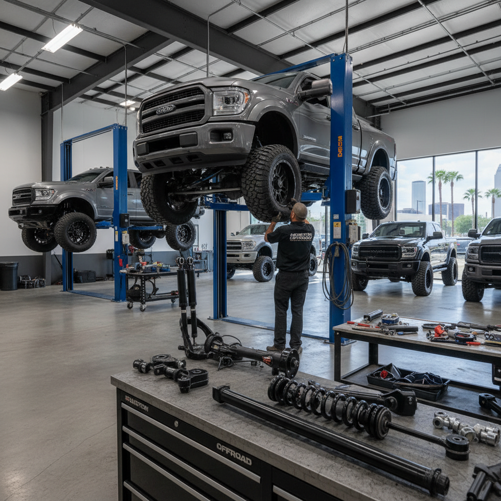 Lift Kit Installation in Clear Lake