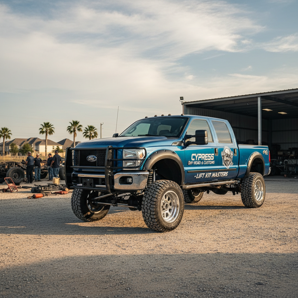 Lift Kit Installation example 1