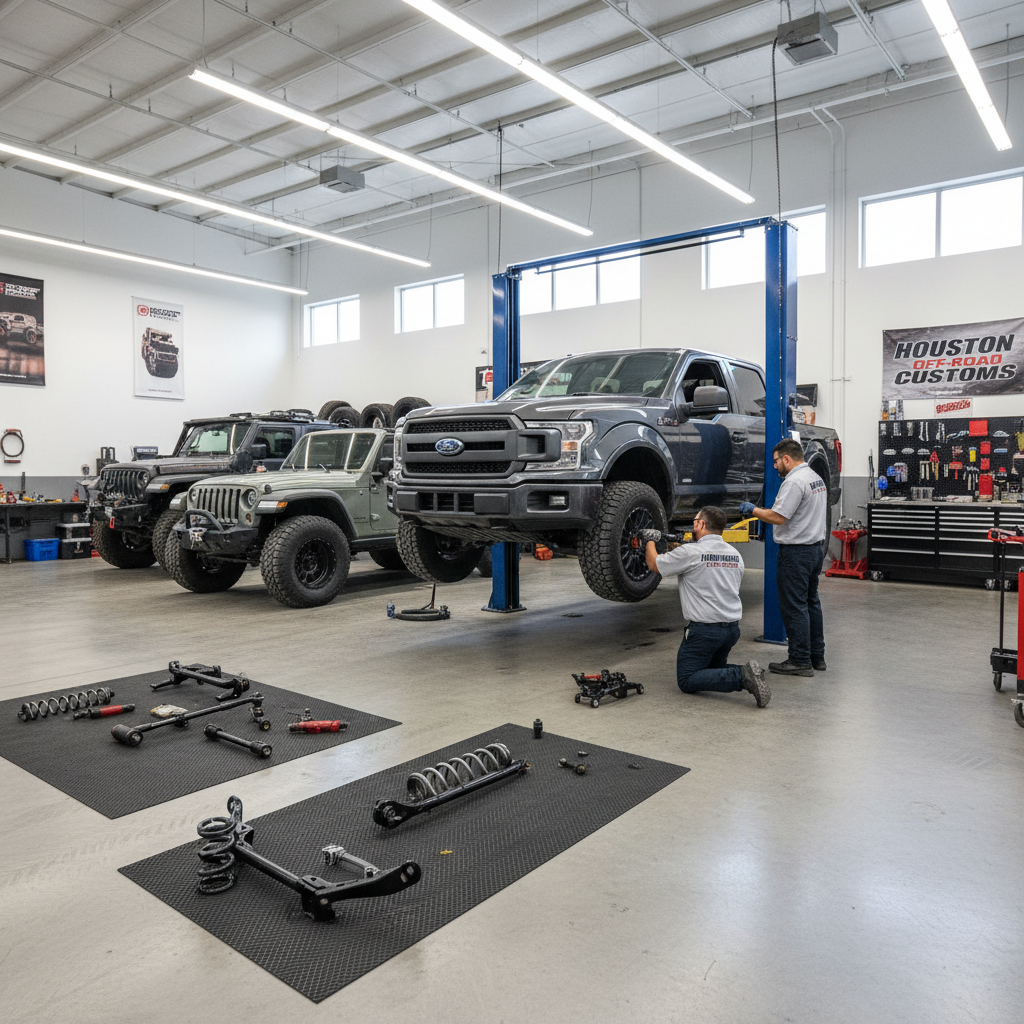 Lift Kit Installation in Friendswood