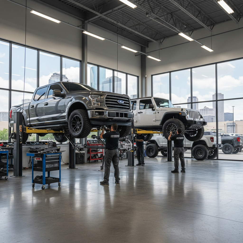 Lift Kit Installation in Houston Heights