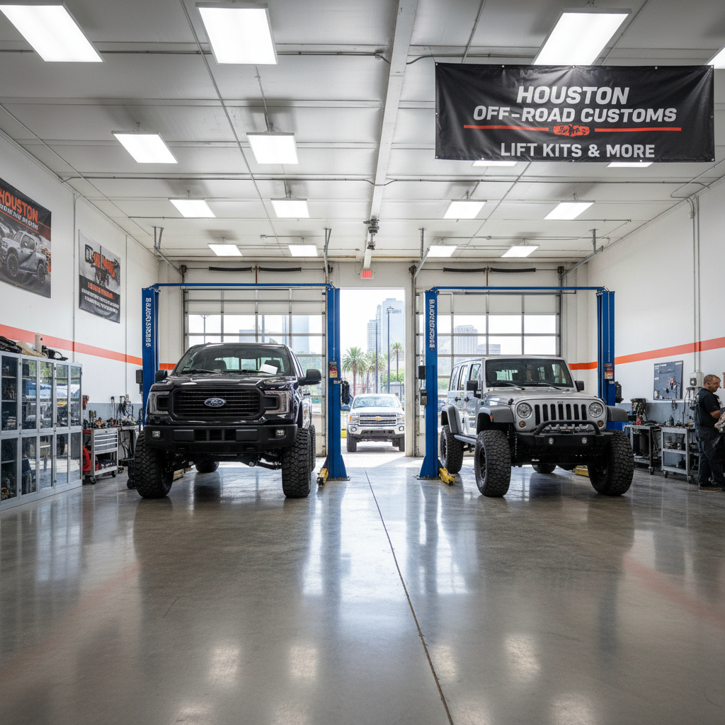 Lift Kit Installation in Cypress