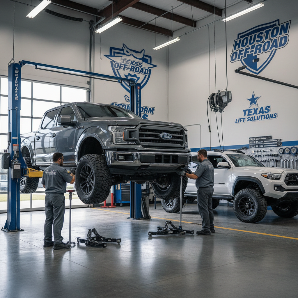 Lift Kit Installation in Magnolia