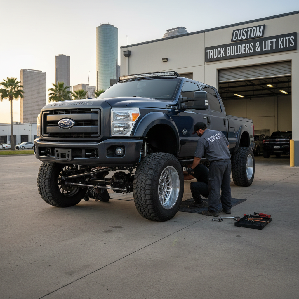 Lift Kit Installation example 1