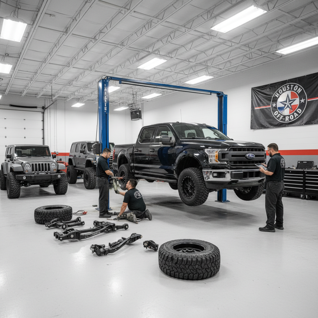 Lift Kit Installation in Richmond