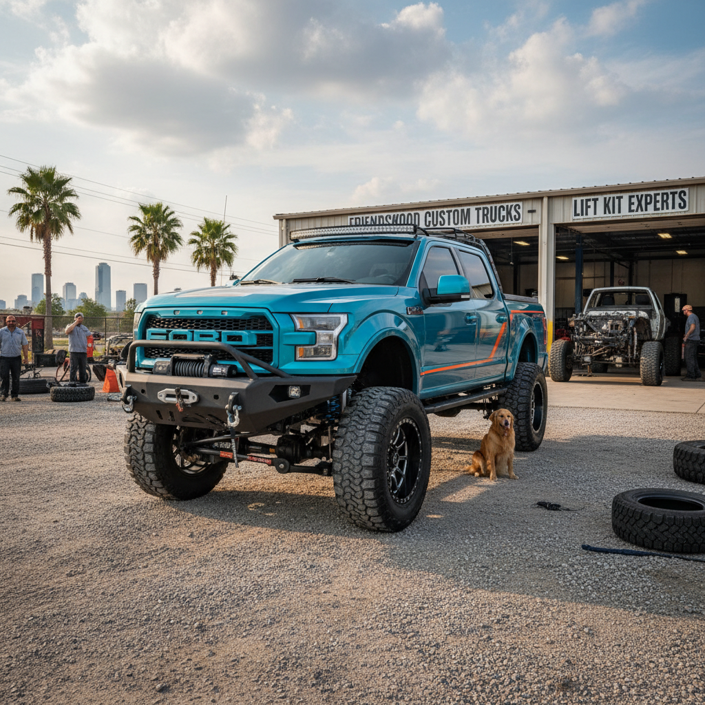 Lift Kit Installation example 1