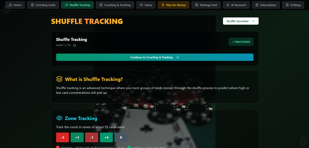 Shuffle Tracking
