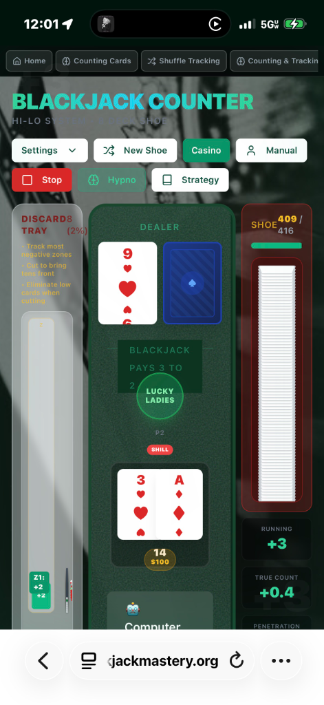 Blackjack Counter